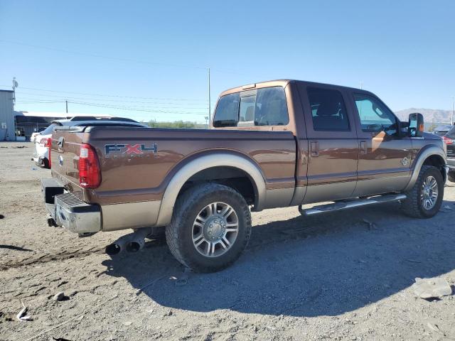 1FT7W2BT2BEB37883 - 2011 FORD F250 SUPER DUTY BROWN photo 3