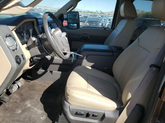1FT7W2BT2BEB37883 - 2011 FORD F250 SUPER DUTY BROWN photo 7