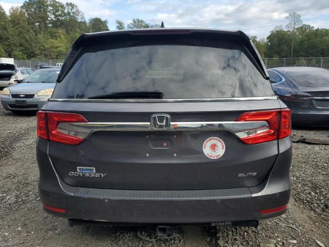 5FNRL6H9XLB031816 - 2020 HONDA ODYSSEY ELITE GRAY photo 6