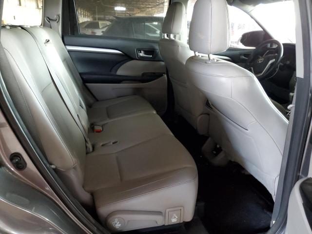 5TDKKRFH8FS080884 - 2015 TOYOTA HIGHLANDER XLE Сірий фото 11
