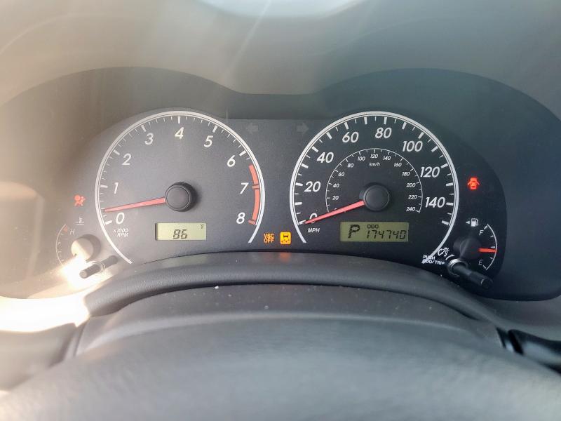 1NXBU4EE8AZ300433 - 2010 TOYOTA COROLLA BASE 黑色 照片 9