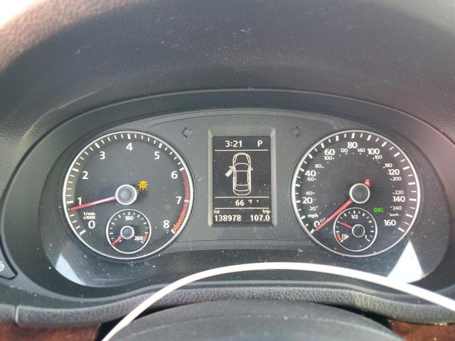 1VWCM7A33DC069057 - 2013 VOLKSWAGEN PASSAT SEL BLACK photo 9