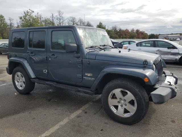 1J8GA59158L588968 - 2008 JEEP WRANGLER U SAHARA GRAY photo 4