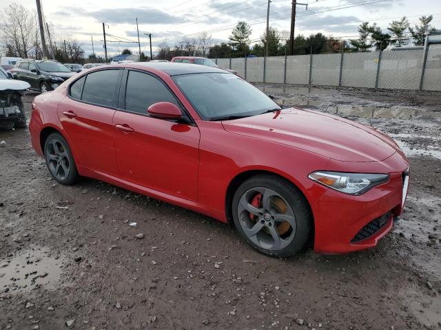 ZARFAEDN3J7567151 - 2018 ALFA ROMEO GIULIA Q4 红色 照片 4