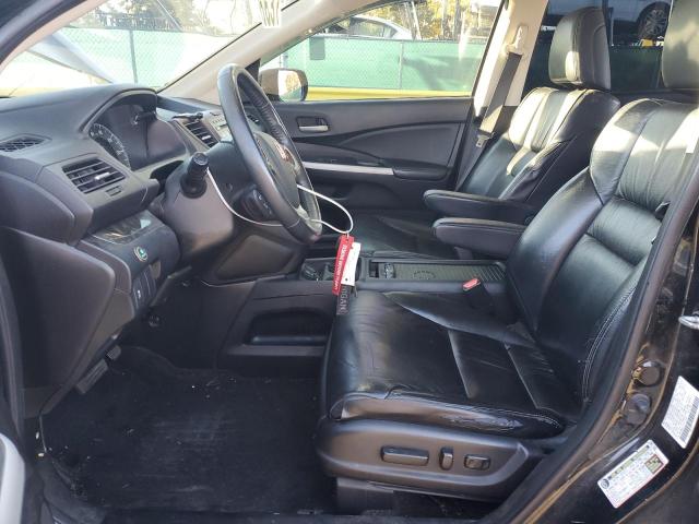 JHLRM4H71CC027380 - 2012 HONDA CR-V EXL BLACK photo 7