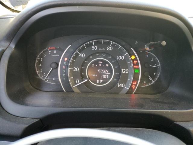 JHLRM4H71CC027380 - 2012 HONDA CR-V EXL BLACK photo 9