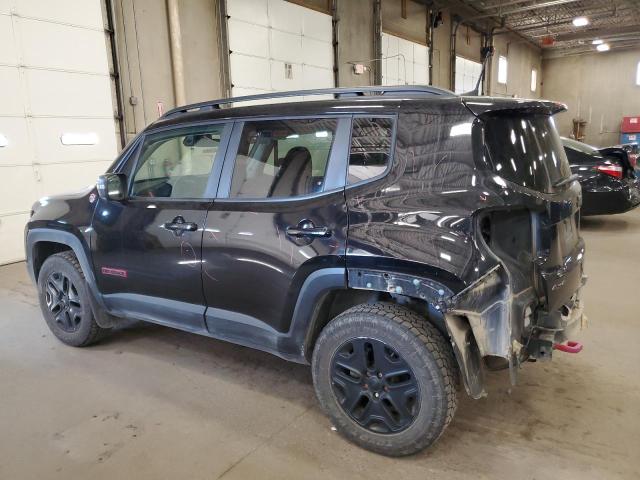 ZACCJBCB9JPJ03316 - 2018 JEEP RENEGADE TRAILHAWK BLACK photo 2