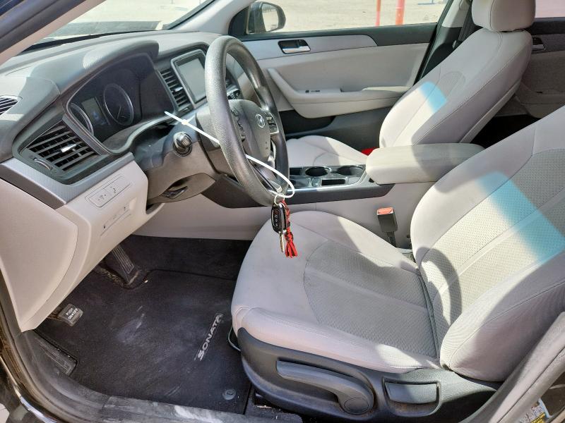 5NPE24AF1JH592314 - 2018 HYUNDAI SONATA SE შავი ფოტო 7
