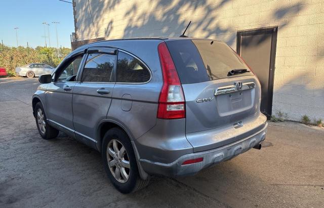 JHLRE38767C052255 - 2007 HONDA CR-V EXL BLUE photo 3