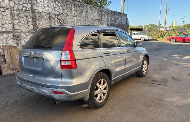 JHLRE38767C052255 - 2007 HONDA CR-V EXL BLUE photo 4