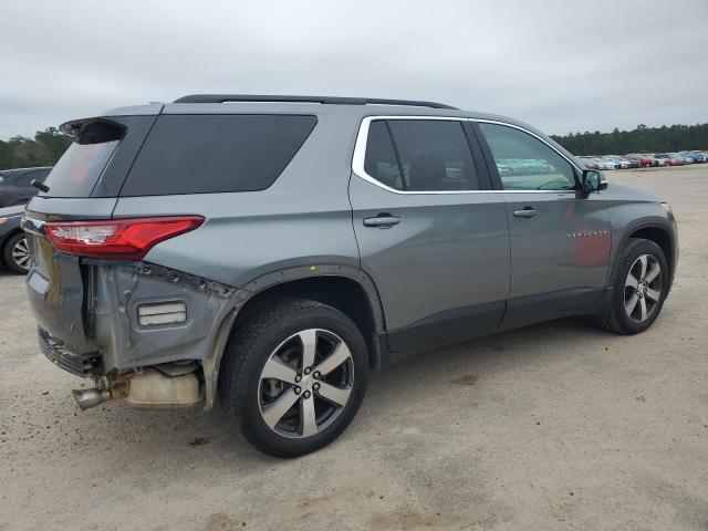 1GNEVHKW9KJ115756 - 2019 CHEVROLET TRAVERSE LT 灰色 照片 3