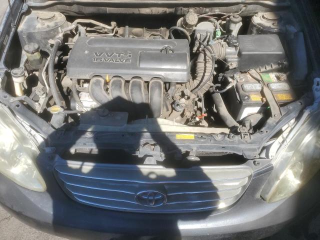 JTDBR32E042017352 - 2004 TOYOTA COROLLA CE Siyah fotoğraf 11