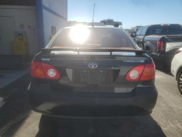 JTDBR32E042017352 - 2004 TOYOTA COROLLA CE Siyah fotoğraf 6