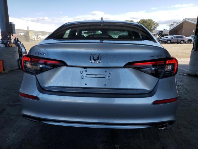 2HGFE2F59SH516433 - 2025 HONDA CIVIC SPORT SILVER photo 6