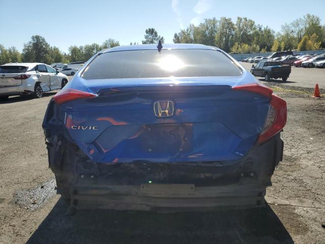 19XFC1F37LE201253 - 2020 HONDA CIVIC EX BLUE photo 6