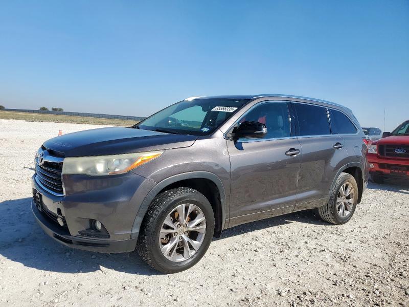 2015 TOYOTA HIGHLANDER XLE, 