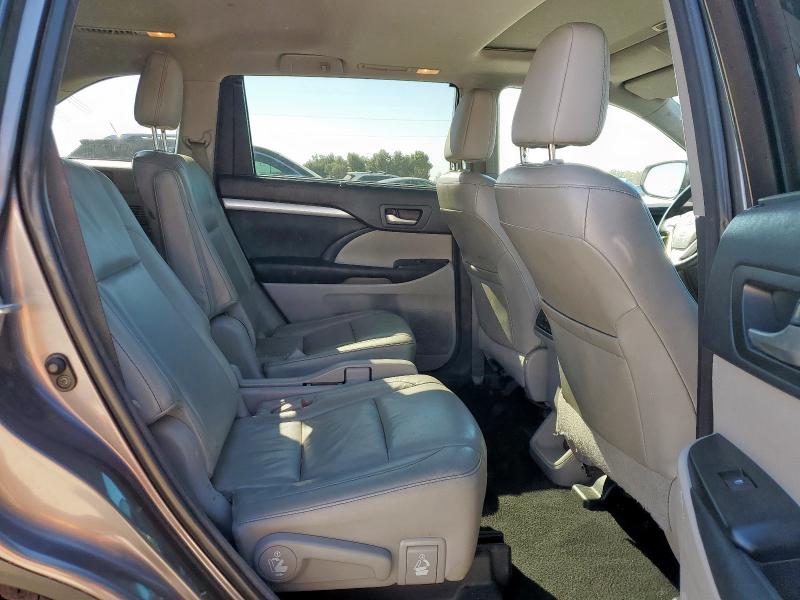 5TDKKRFH8FS118971 - 2015 TOYOTA HIGHLANDER XLE Grau Foto 11