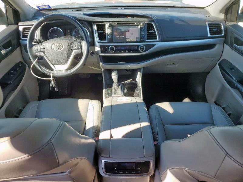 5TDKKRFH8FS118971 - 2015 TOYOTA HIGHLANDER XLE Grau Foto 8