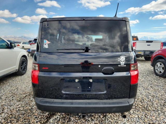 5J6YH28798L017666 - 2008 HONDA ELEMENT EX BLACK photo 6