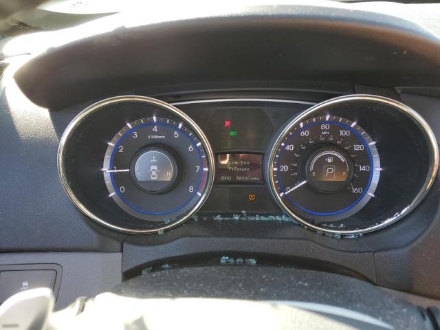 5NPEC4AB5DH591343 - 2013 HYUNDAI SONATA SE SILVER photo 9