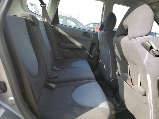 JHMGD38647S028183 - 2007 HONDA FIT S SILVER photo 10