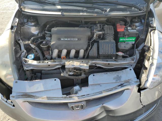 JHMGD38647S028183 - 2007 HONDA FIT S SILVER photo 11