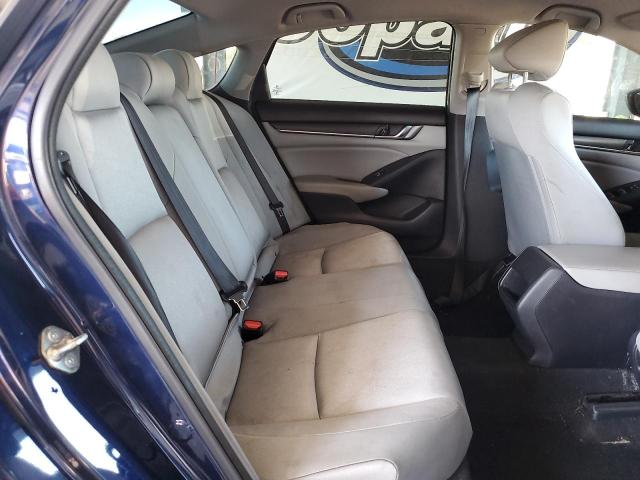 1HGCV1F18KA000847 - 2019 HONDA ACCORD LX ლურჯი ფოტო 10