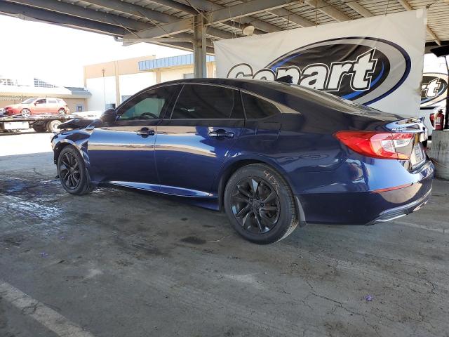 1HGCV1F18KA000847 - 2019 HONDA ACCORD LX ლურჯი ფოტო 2