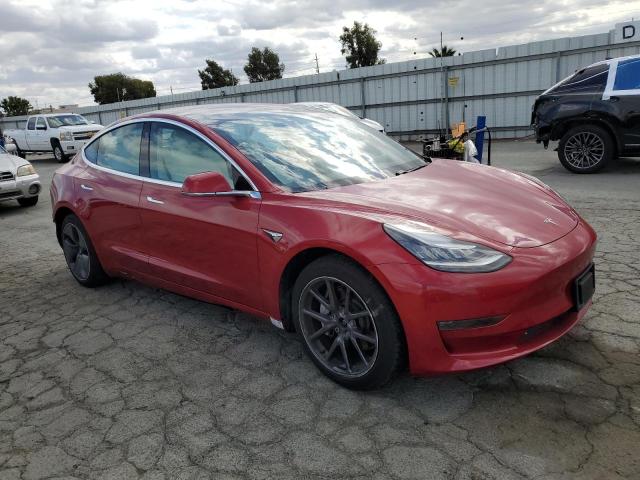 5YJ3E1EB5JF122127 - 2018 TESLA MODEL 3 Rojo foto 4