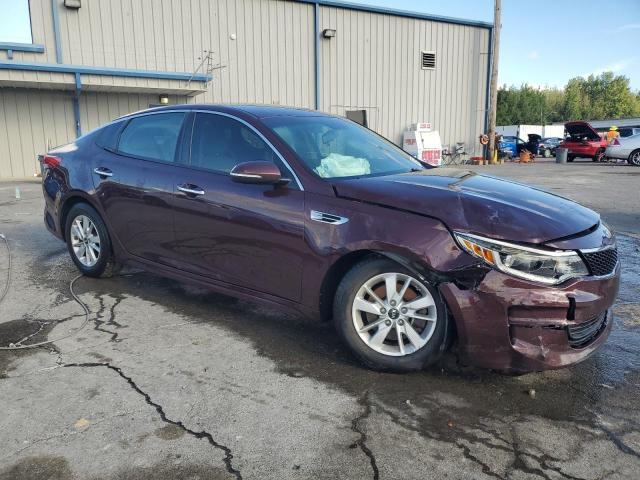 5XXGT4L35JG234900 - 2018 KIA OPTIMA LX ბურგუნდია ფოტო 4
