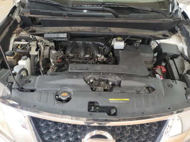 5N1AR2MN4EC684323 - 2014 NISSAN PATHFINDER S WHITE photo 12