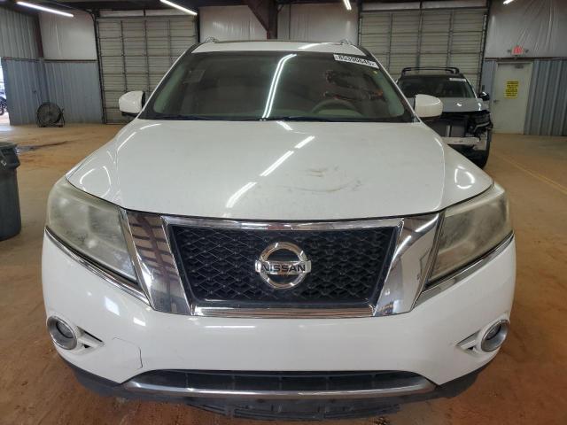 5N1AR2MN4EC684323 - 2014 NISSAN PATHFINDER S WHITE photo 5