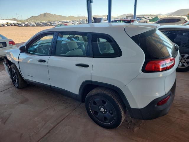 1C4PJLAB3GW149331 - 2016 JEEP CHEROKEE SPORT WHITE photo 2