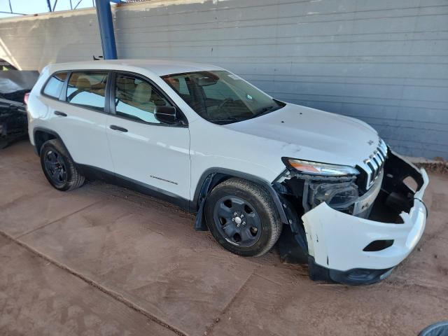 1C4PJLAB3GW149331 - 2016 JEEP CHEROKEE SPORT WHITE photo 4