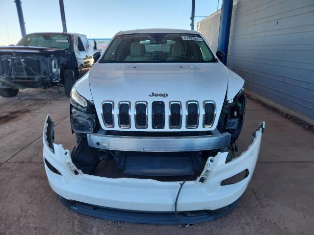 1C4PJLAB3GW149331 - 2016 JEEP CHEROKEE SPORT WHITE photo 5