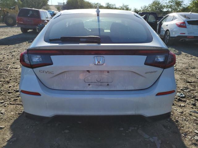 19XFL2H82PE013065 - 2023 HONDA CIVIC SPORT WHITE photo 6