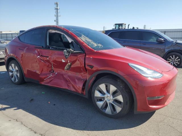 7SAYGDEE0PA094113 - 2023 TESLA MODEL Y 红色 照片 4