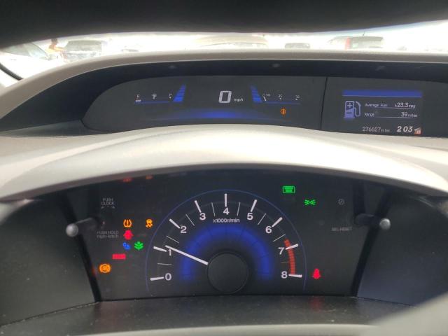 19XFB2E57CE022853 - 2012 HONDA CIVIC LX BLUE photo 9