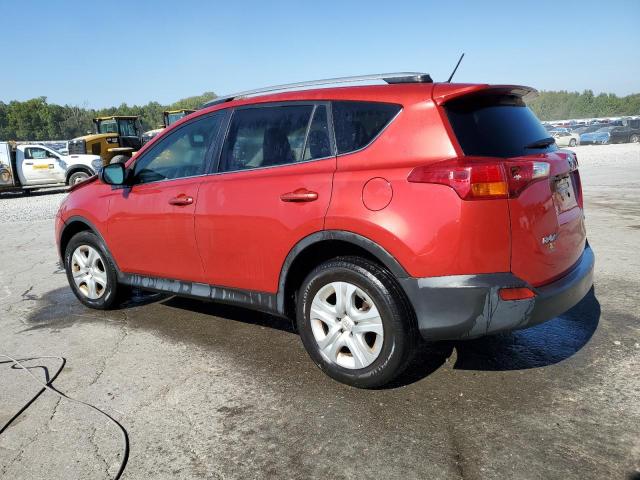 JTMBFREV4FJ038141 - 2015 TOYOTA RAV4 LE RED photo 2