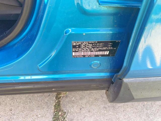 JTMZFREV9JD122493 - 2018 TOYOTA RAV4 LE 蓝色 照片 10