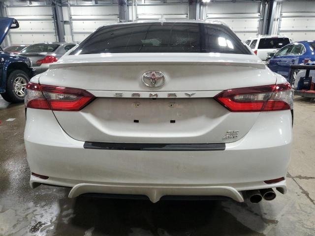 4T1G11BK3PU091375 - 2023 TOYOTA CAMRY SE NIGHT SHADE WHITE photo 6