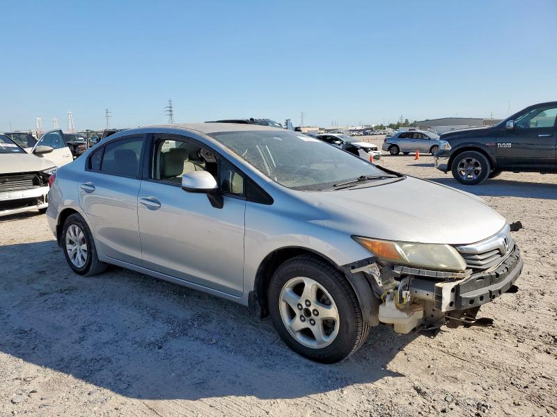 2HGFB2F59CH333673 - 2012 HONDA CIVIC LX SILVER photo 4