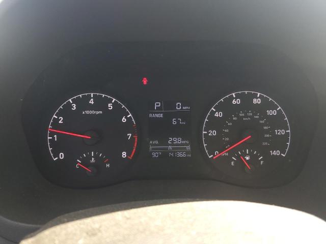 3KPC24A63LE092864 - 2020 HYUNDAI ACCENT SE WHITE photo 9