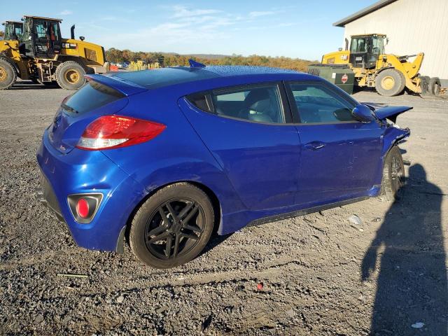 KMHTC6AE2DU149389 - 2013 HYUNDAI VELOSTER TURBO Կապույտ լուսանկար 3