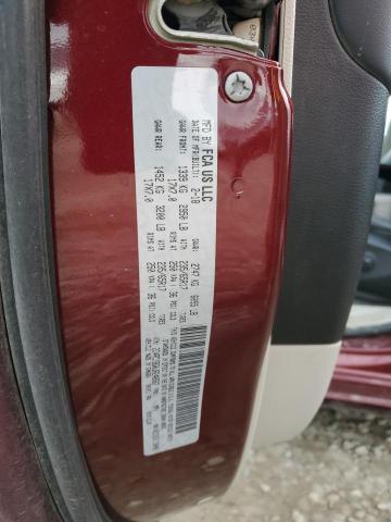 2C4RC1BG0JR246567 - 2018 CHRYSLER PACIFICA TOURING L ბურგუნდია ფოტო 13