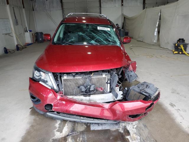 5N1DR2MM9JC622091 - 2018 NISSAN PATHFINDER S წითელი ფოტო 5