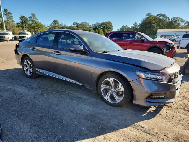 1HGCV1F56JA110023 - 2018 HONDA ACCORD EXL GRAY photo 4