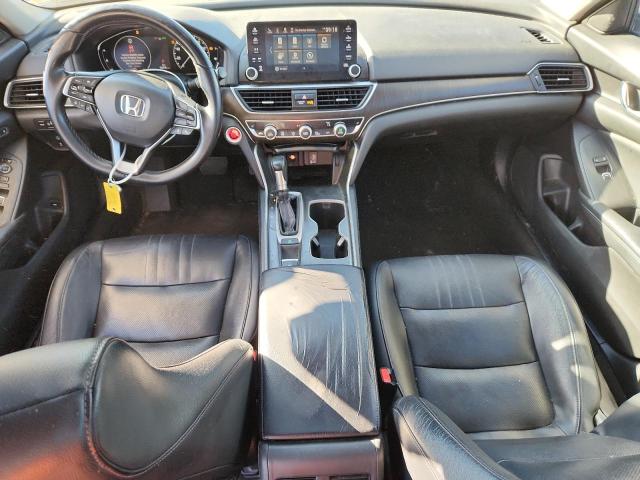 1HGCV1F56JA110023 - 2018 HONDA ACCORD EXL GRAY photo 8