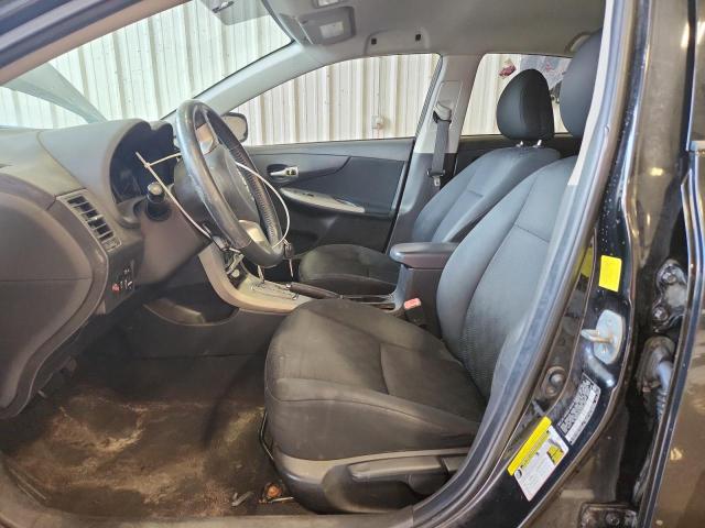 2T1BU4EEXAC521730 - 2010 TOYOTA COROLLA BASE BLACK photo 7