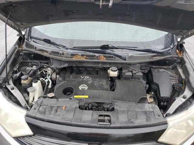 JN8AE2KP5D9068747 - 2013 NISSAN QUEST S SILVER photo 12